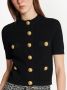 Balmain Vest met knopen Zwart - Thumbnail 5