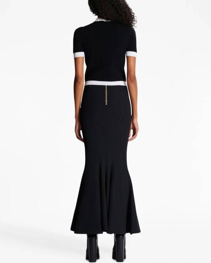 Balmain Vest met korte mouwen Zwart