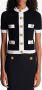 Balmain Vest met korte mouwen Zwart - Thumbnail 5