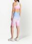 Balmain x Evian bermuda shorts met kleurverloop Roze - Thumbnail 3