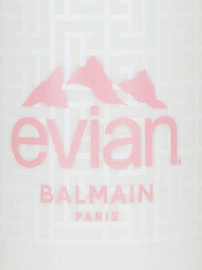 Balmain x Evian glazen fles Wit