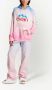 Balmain x Evian hoodie met kleurverloop Roze - Thumbnail 4