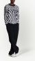 Balmain Linnen overall met zebraprint Zwart Heren - Thumbnail 2