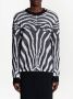 Balmain Linnen overall met zebraprint Zwart Heren - Thumbnail 3