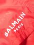 Balmain Zwembroek met logoprint Rood - Thumbnail 3