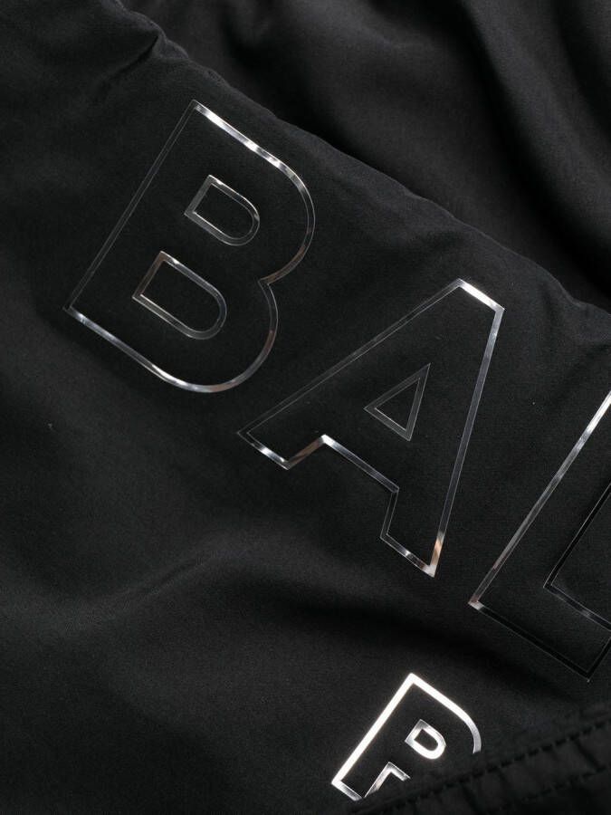 Balmain Zwembroek met logoprint Zwart