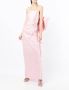 Bambah Avondjurk met strikdetail Roze - Thumbnail 3