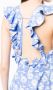 Bambah Midi-jurk met bloemenprint Blauw - Thumbnail 5