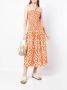 Bambah Midi-jurk met halternek Oranje - Thumbnail 2