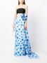Bambah Maxi-jurk met stippen Blauw - Thumbnail 2