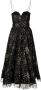 Bambah Midi-jurk verfraaid met pailletten Zwart - Thumbnail 2