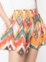 Bambah Shorts met geometrische print Oranje - Thumbnail 5