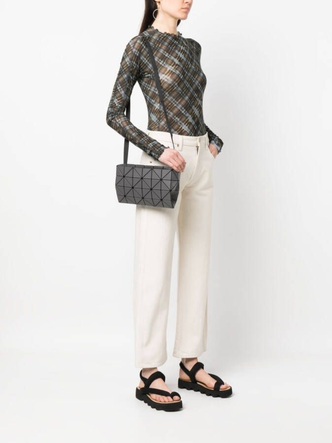 Bao Issey Miyake Cossbodytas met geometrisch patroon Grijs