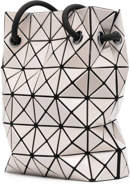 Bao Issey Miyake Bucket-tas met geometrisch vlak Beige