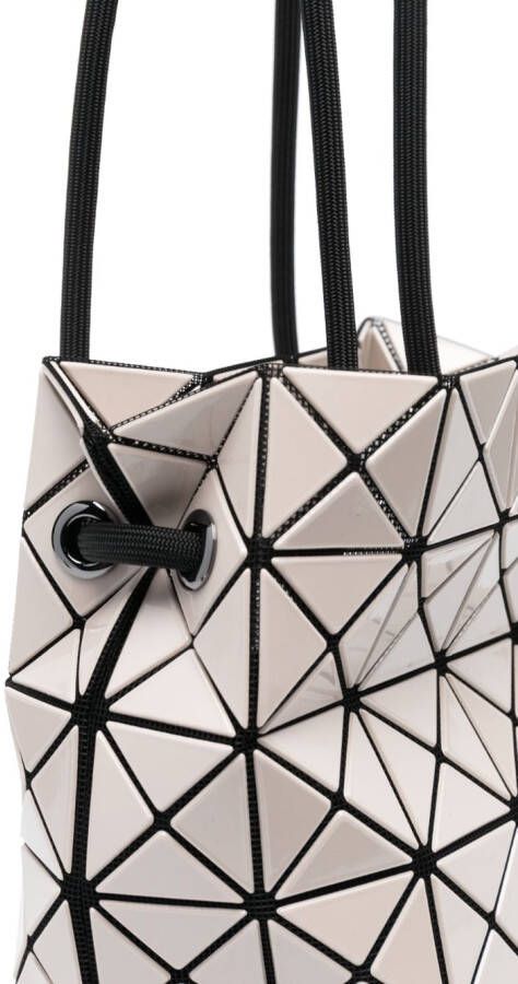 Bao Issey Miyake Bucket-tas met geometrisch vlak Beige