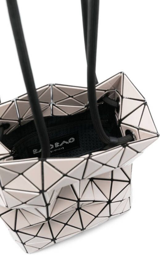 Bao Issey Miyake Bucket-tas met geometrisch vlak Beige