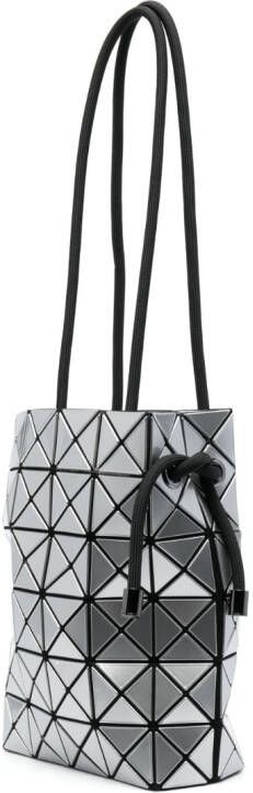 Bao Issey Miyake Bucket-tas met geometrisch vlak Zilver