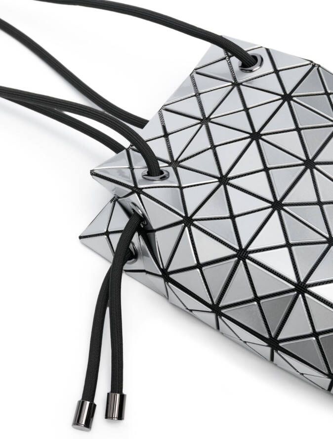 Bao Issey Miyake Bucket-tas met geometrisch vlak Zilver