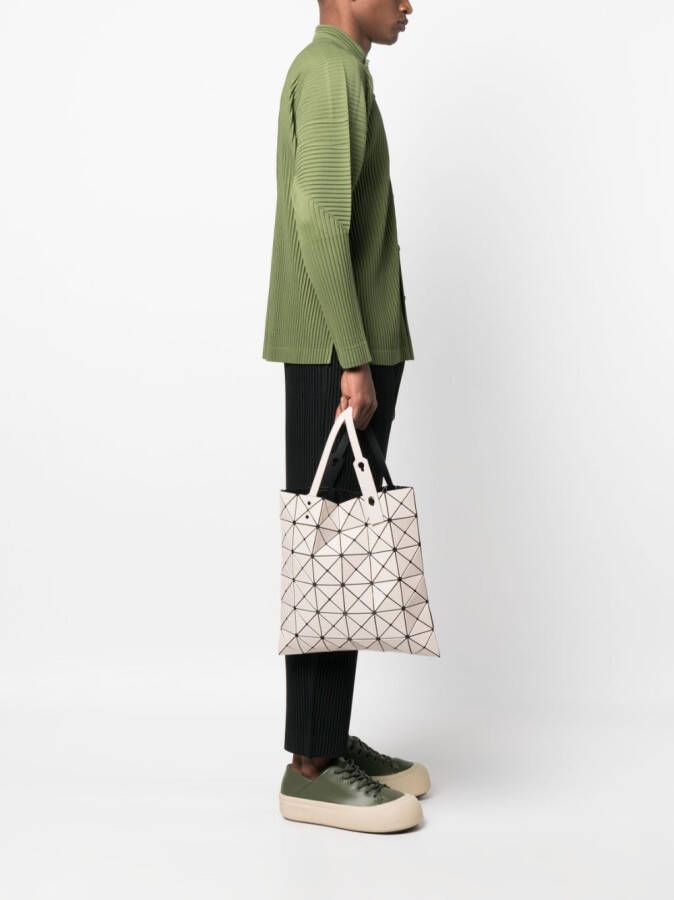 Bao Issey Miyake Lucent geometrische shopper Beige