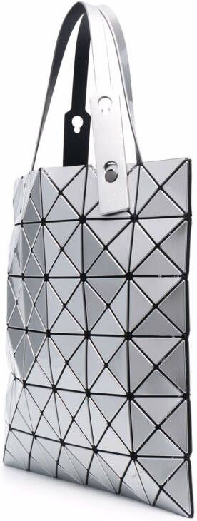Bao Issey Miyake Lucent shopper met geometrische vlakken Grijs