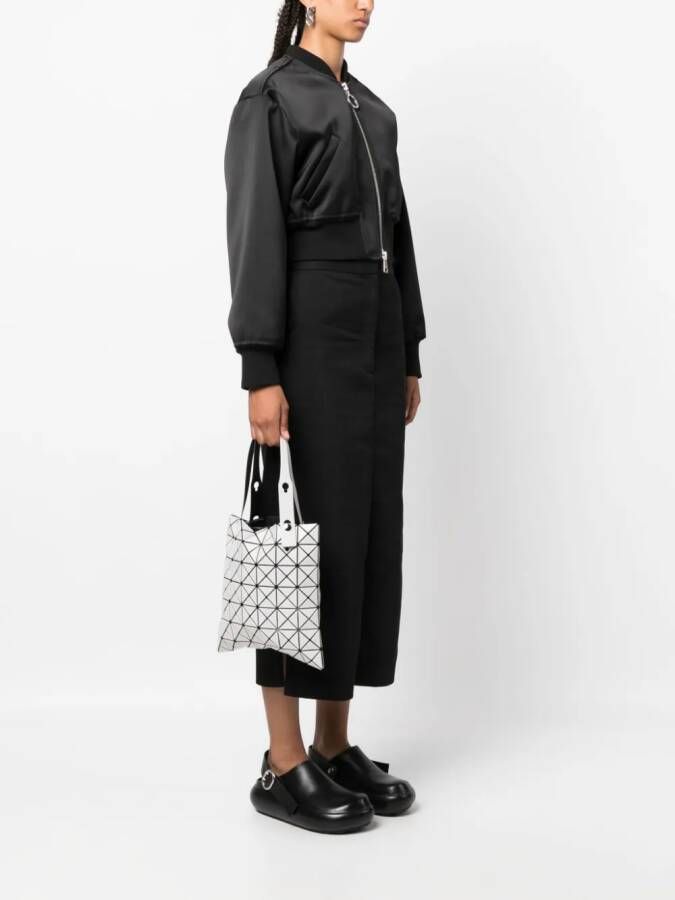 Bao Issey Miyake Lucent shopper met geometrische vlakken Wit