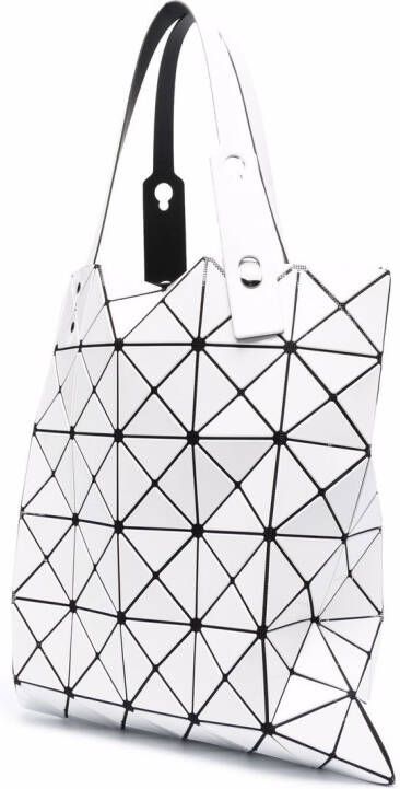 Bao Issey Miyake Lucent shopper met geometrische vlakken Wit