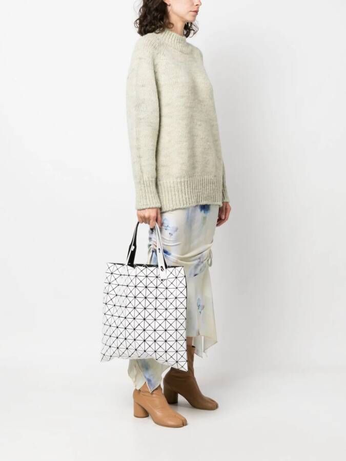 Bao Issey Miyake Prism grote shopper Wit