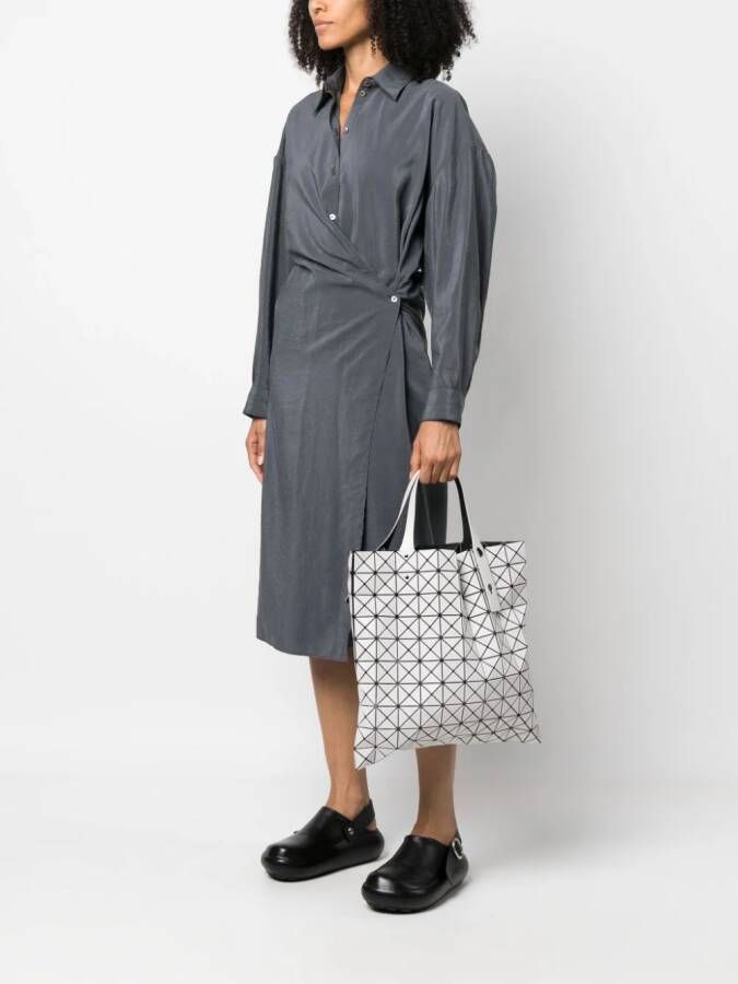 Bao Issey Miyake Prism matte shopper Grijs