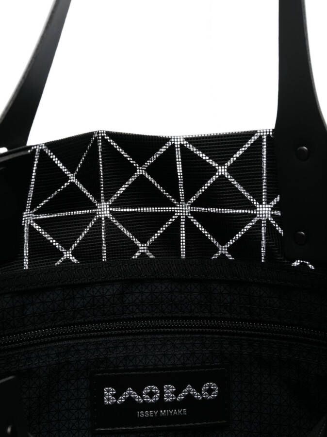 Bao Issey Miyake Prism metallic shopper Zilver