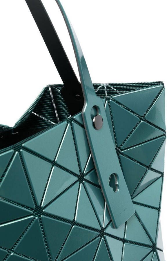 Bao Issey Miyake Shopper met geometrische vlakken Groen