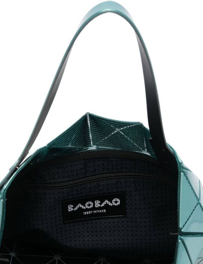 Bao Issey Miyake Shopper met geometrische vlakken Groen