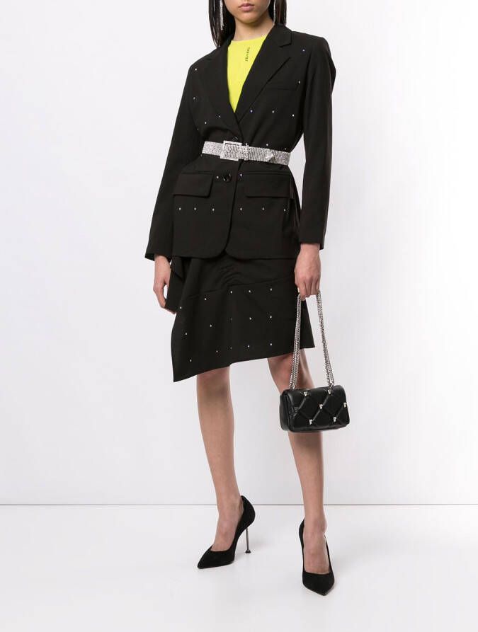 BAPY BY *A BATHING APE Asymmetrische rok Zwart