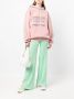 BAPY BY *A BATHING APE Hoodie met geborduurde tekst Roze - Thumbnail 2