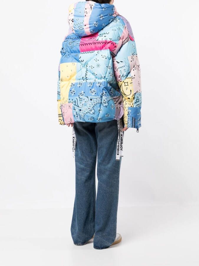 BAPY BY *A BATHING APE Omkeerbaar donsjack Veelkleurig