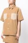 BAPY BY *A BATHING APE Shirt met contrasterend vlak Bruin - Thumbnail 4
