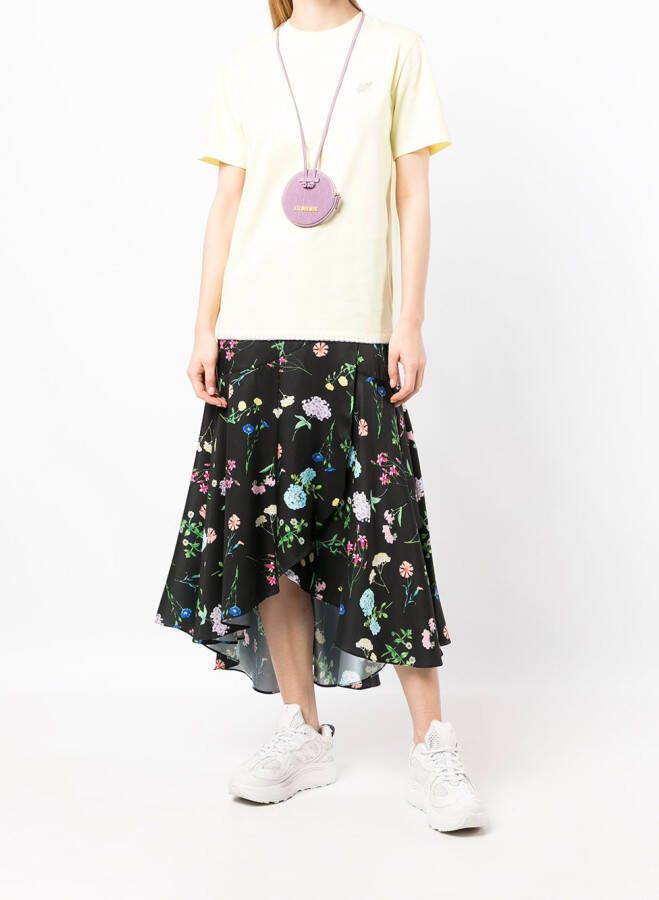 BAPY BY *A BATHING APE T-shirt met logopatch Geel
