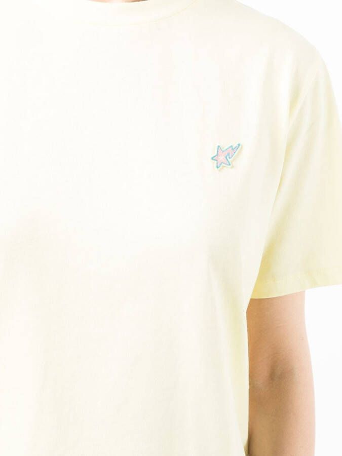 BAPY BY *A BATHING APE T-shirt met logopatch Geel