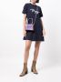 BAPY BY *A BATHING APE T-shirtjurk met geborduurd logo Blauw - Thumbnail 2