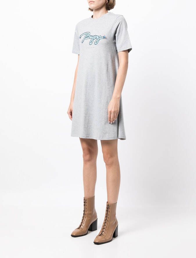 BAPY BY *A BATHING APE T-shirtjurk met geborduurd logo Grijs