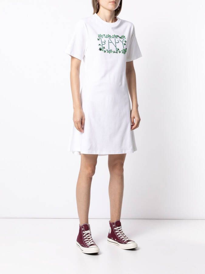 BAPY BY *A BATHING APE T-shirtjurk met logo Wit