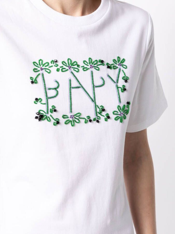 BAPY BY *A BATHING APE T-shirtjurk met logo Wit