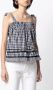 BAPY BY *A BATHING APE Top met gingham ruit Zwart - Thumbnail 3
