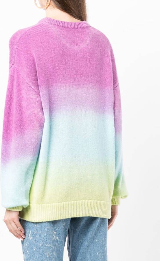 BAPY BY *A BATHING APE Trui met ombré print Veelkleurig