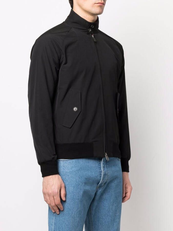 Baracuta G9 Harrington jack van katoenmix Zwart