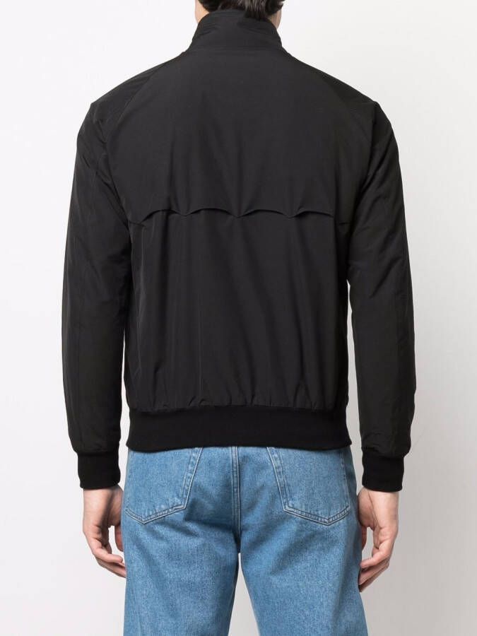 Baracuta G9 Harrington jack van katoenmix Zwart