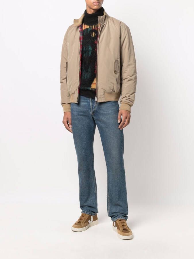 Baracuta Bomberjack met rits Beige
