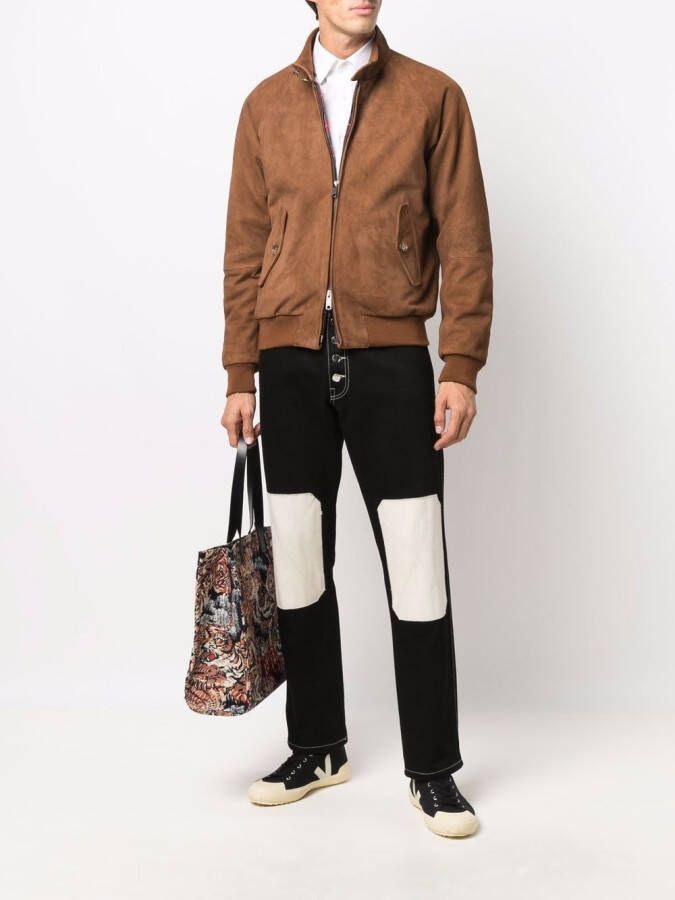 Baracuta Bomberjack met rits Bruin