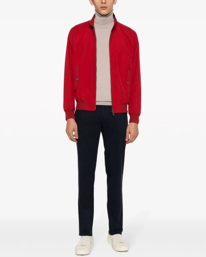 Baracuta Jack met rits Rood