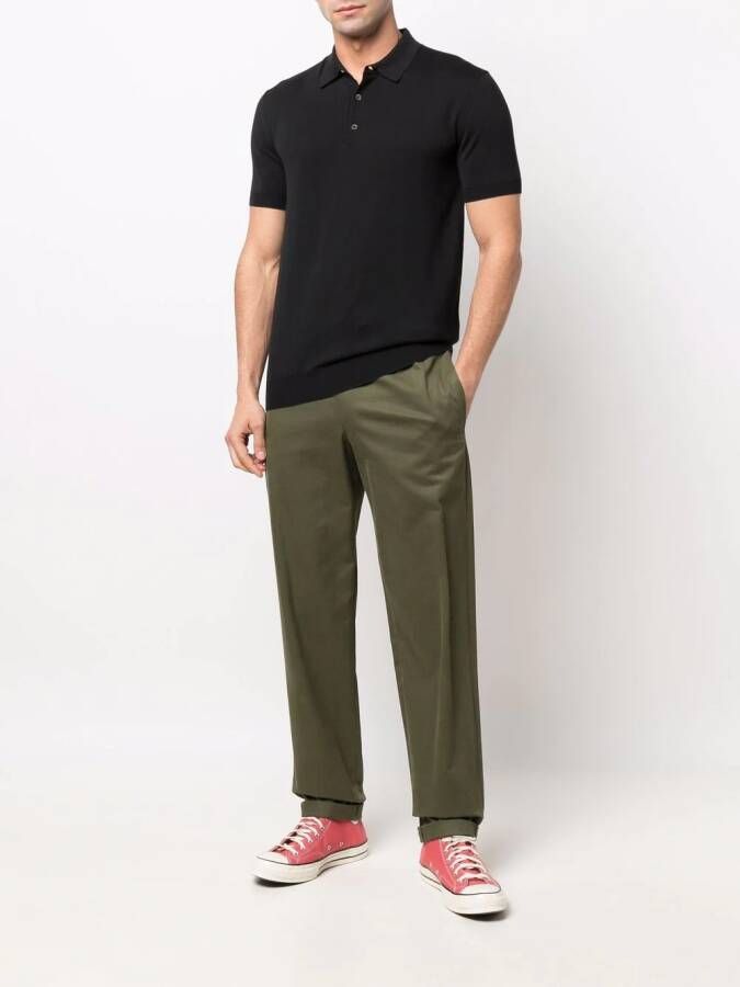 Baracuta Katoenen poloshirt Zwart