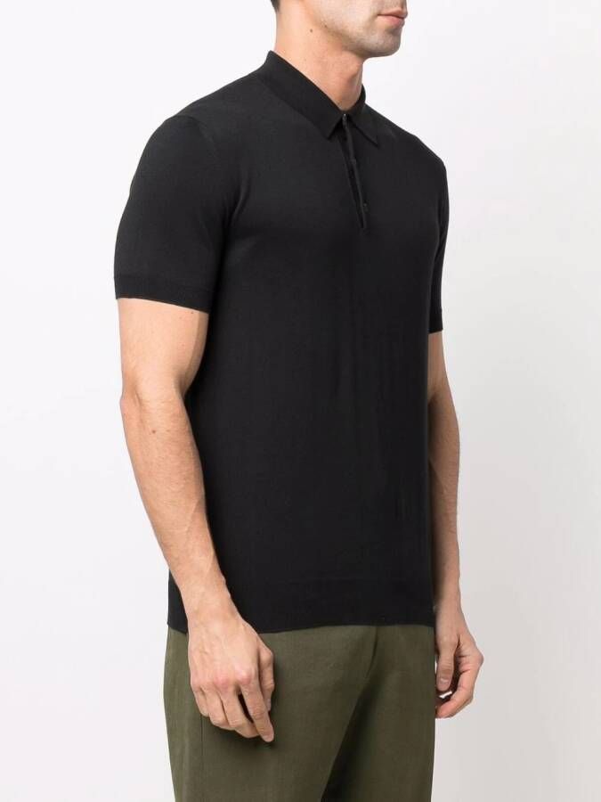 Baracuta Katoenen poloshirt Zwart